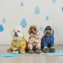 Load image into Gallery viewer, Waterproof Hooded Pet Rain Jacket
