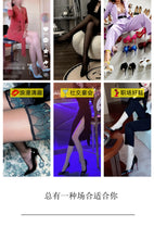 Load image into Gallery viewer, Sharp Pointed High Heels Red Super High Heels Slippers Women's Slim Heels Exposed Toes Half Drag Simple and Fashionable Sandals
