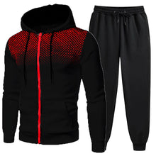 Load image into Gallery viewer, Mens Tracksuits Men's Clothing Men Sets Hoodie Set Zipper Sweatshirt Casual Sport Sweatpants Man Sweat Suit Set Running
