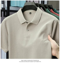Load image into Gallery viewer, Men's 100% Cotton Polo Shirt - Summer Casual Breathable Tee,19 Colors,Ideal for Golf and Sports,Business Casual,Silk-Like Finish
