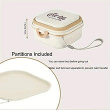 Load image into Gallery viewer, 2-in-1 Portable Dog Bowls Pet Dancer Dog Bowl Durable PP Material Leak-Proof Lid Food Water Feeder for Dogs Pet Bowl 400ml
