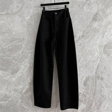 Load image into Gallery viewer, High Waist Straight Denim Pants

