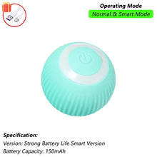 Load image into Gallery viewer, iLMH 1/2 PCS Cat Interactive Ball Toy Automatic Rolling Ball Faux Tail Rechargeable Smart Pet Electric Toy Pet Toy Imitate Mouse
