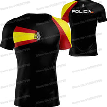 Load image into Gallery viewer, 2025 Spain T Shirt Men Outdoor Shirts CNP Clothing Training Tops Downhill MTB Jersey Running Sportswear
