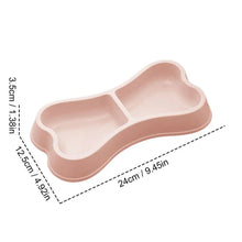 Load image into Gallery viewer, Bone Shaped 2-in-1 Feeding Set

