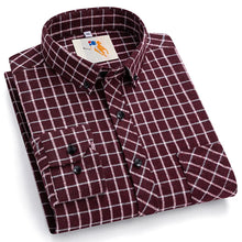 Load image into Gallery viewer, Classic Cotton Plaid Casual Shirt
