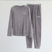 Load image into Gallery viewer, Thick Coral Fleece Pajama Set
