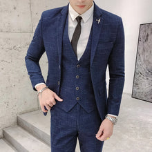 Load image into Gallery viewer, Refined Slim Wedding Suit Set
