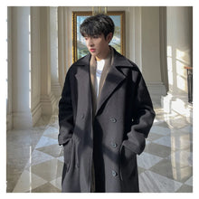 Load image into Gallery viewer, Winter Woolen Long Trench Coat
