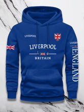 Load image into Gallery viewer, Britain Print Casual Pullover Hoodie
