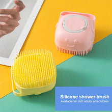 Load image into Gallery viewer, Soap Dispenser Silicone Massage Brush
