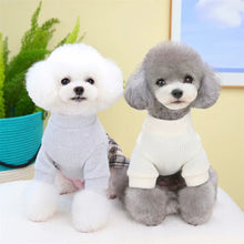 Load image into Gallery viewer, Cute Pet Dress Autumn Winter Plaid Princess Skirt Small Dog Coat Puppy Party Clothes Poodle Yorkie Apparel
