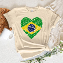 Load image into Gallery viewer, Women T-shirts Brazil T-shirts Women Y2K Graphic Funny Tee Female Harajuku Clothes

