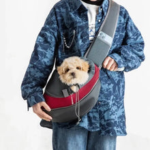 Load image into Gallery viewer, Pet Cat Dog Carrier Backpack Travel Tote Shoulder Bags Mesh Sling Carry Pack Pet Carrying Supplies Crossbody Shoulder Bag
