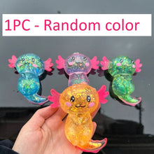 Load image into Gallery viewer, Colorful Salamander Maltose Fidgets Toys Squishy Malt Sugar Stretchy Axolotl Fun Squeeze Birthday Supplies Anti-Anxiety Gift
