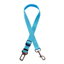 Load image into Gallery viewer, Adjustable Dogs Accessoires Pet Cat Dog Car Seat Belt Pet Seat Vehicle Dog Harness Lead Clip Safety Lever Traction Dog Collars
