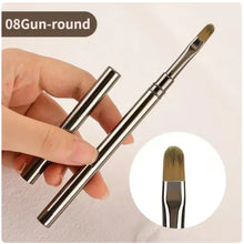 Load image into Gallery viewer, Nails Art Liner Brushes Striping Drawing Elongated Lines Striping Drawing Painting Nail Design Pen Professional Manicure Tool
