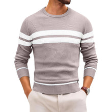 Load image into Gallery viewer, Slim Striped Knit Pullover
