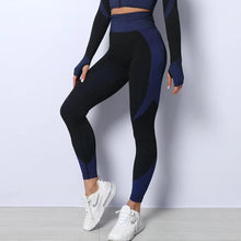 Load image into Gallery viewer, High-Waisted Leggings for Women, Perfect for Yoga and Fitness, Seamless and Peach-Bum Design
