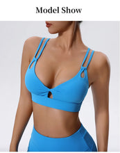 Load image into Gallery viewer, Sports Bra with Side Breasts for Women, Running, Fitness, Shock-absorbing Vest, Beautiful Back Bra
