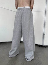 Load image into Gallery viewer, Mens Sweatpants Straight Fit Joggers for Sports and Streetwear Loose Oversized Casual Pant Drawstring Multi-pocket Men Long Pant
