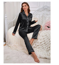 Load image into Gallery viewer, Embroidered Victorian Pajama Set
