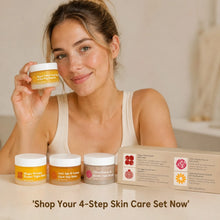 Load image into Gallery viewer, Skincare Set Day Night Cream Eye Cream Face Scrub Moisturizing Revitalizing Firming Radiance Glow Hydrating Routine
