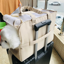 Load image into Gallery viewer, Portable Dog Carrier Cat Dog Outdoor Travel Bag Breathable Pet Carrying Pouch Travel Duffle for Cats Small Dogs Car Seat Carrier
