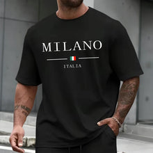 Load image into Gallery viewer, Men's Tracksuit Short Sleeve Top and Sports Shorts 2026 Summer Italy Fashion T-shirt Outfit Home Outdoor Daily Casual Sportswear
