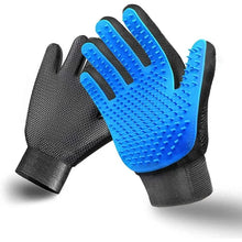 Load image into Gallery viewer, Pet Grooming Kit for Dog Cat Rabbit Fur 2 Sided Grooming Brush Bath Cleaning Glove De-Shedding De-Matting Pet Hair
