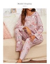 Load image into Gallery viewer, Cartoon Lounge Pajama Set
