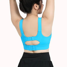 Load image into Gallery viewer, S-5XL High Impact Sports Bras for Women Push Up Sports Bra Racerback Sports Workout Bra Running Plus Size Bra
