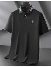 Load image into Gallery viewer, Luxury Cotton Embroidered Summer Polo
