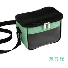 Load image into Gallery viewer, Portable Small Pet Travel Bag Breathable Animal Carrier Bag Rabbit Hamster Hedgehog Ferret Outdoor Inclined Shoulder Bag
