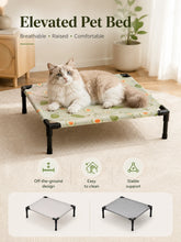 Load image into Gallery viewer, Pet Camping Bed Elevated Bed for Dogs Folding Puppy Camping Bed Cat House Portable Removable Washable Puppy Beds Dog Hammock
