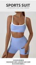 Load image into Gallery viewer, Woman Yoga Sport Outfit for Fitness Two Pieces Short Pant Sets Suits Tracksuit Sportswear Woman Gym Yoga Workout Clothes
