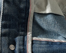 Load image into Gallery viewer, Retro Denim Utility Knee Shorts
