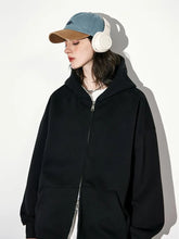 Load image into Gallery viewer, Warm Hooded Double Zip Jacket
