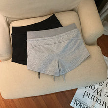 Load image into Gallery viewer, Women Shorts Summer High Elastic Lace Up Drawstring Sleep Bottoms Fitness Running Simple Home Safety Underwear Cool Comfortable
