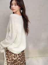 Load image into Gallery viewer, Elegant Wool Knit Skirt Set
