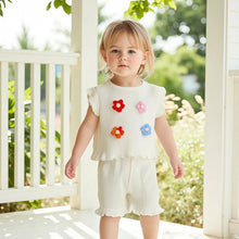 Load image into Gallery viewer, Toddler Girls Tank Top and Shorts Set
