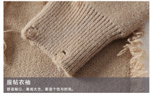 Load image into Gallery viewer, 2026 Winter Fashion worn‑out design Sweater Men Casual Knit Pullovers Mens Thick Warm Loose Knitted Sweaters Streetwear Man
