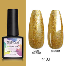 Load image into Gallery viewer, NAILCO 8ml Pink Red Colors Gel Nail Polish Nail Art Varnishes Gel Lacquer Coat LED Nails Manicure Design UV Gel Varnish Soak Off
