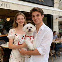 Load image into Gallery viewer, Breathable Cotton Puppy Vest Outfit
