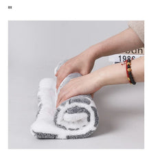 Load image into Gallery viewer, Flannel Pet Sleeping Mat Dog Bed Cat Litter Puppy Bed Dog Sofa Lovely Mattress Cushion for Small Large Dog Blanket For Winter
