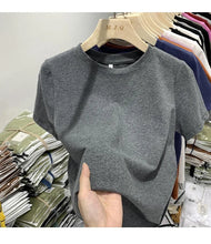 Load image into Gallery viewer, Women T Shirt Girls T-Shirt Woman Clothes Tops Cotton Tshirt Female Short Sleeve Spring Tee Sexy Y2k Top White
