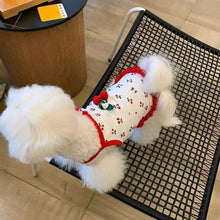 Load image into Gallery viewer, Breathable Cotton Puppy Vest Outfit
