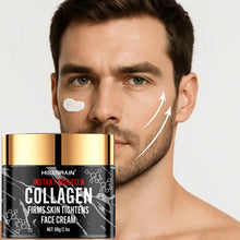 Load image into Gallery viewer, HISENRAIN Collagen &amp; Retinol Face Cream for Men - Intense Moisture, Anti-Aging Hydration, Revitalizing Nourishing Skincare.
