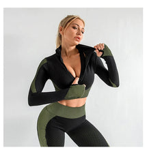 Load image into Gallery viewer, High-Waisted Leggings for Women, Perfect for Yoga and Fitness, Seamless and Peach-Bum Design
