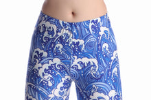 Load image into Gallery viewer, Women Leggings High Waist Cartoon Comic Beauty Print Trousers Soft Female Casual Elastic Pant
